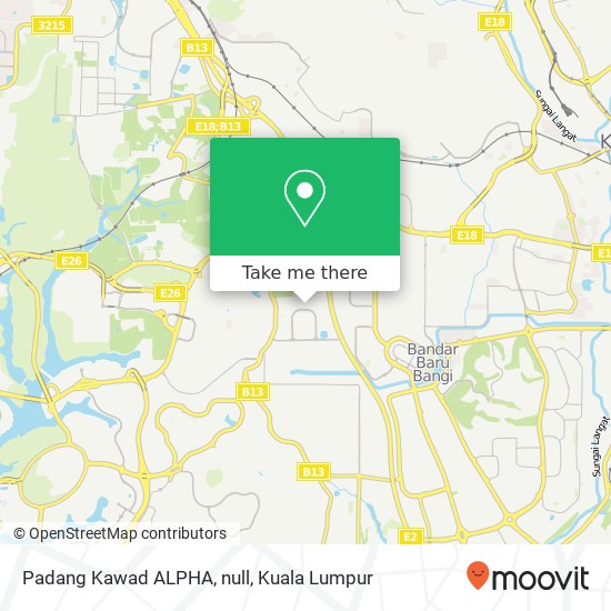 Peta Padang Kawad ALPHA, null