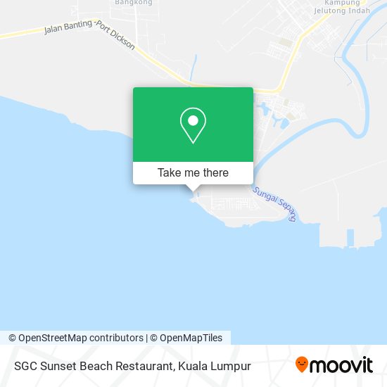 SGC Sunset Beach Restaurant map