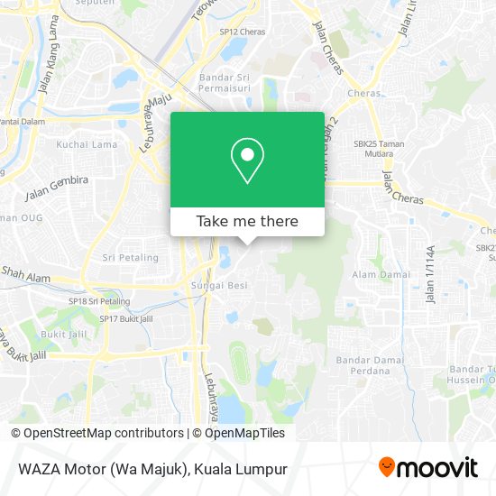 WAZA Motor (Wa Majuk) map