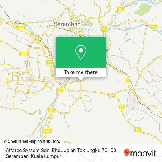 Peta Alfatec System Sdn. Bhd., Jalan Tok Ungku 70100 Seremban