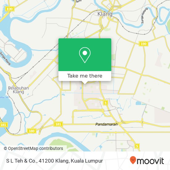 S L Teh & Co., 41200 Klang map