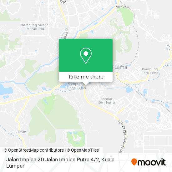 Jalan Impian 2D Jalan Impian Putra 4 / 2 map