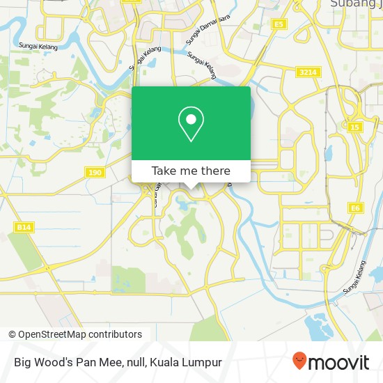 Big Wood's Pan Mee, null map