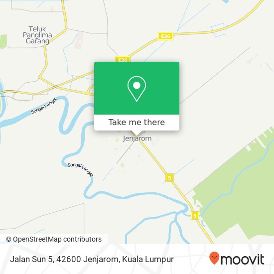 Jalan Sun 5, 42600 Jenjarom map