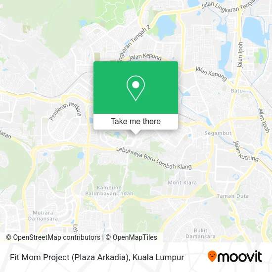 Fit Mom Project (Plaza Arkadia) map