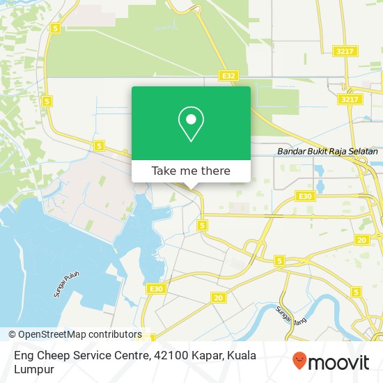 Eng Cheep Service Centre, 42100 Kapar map