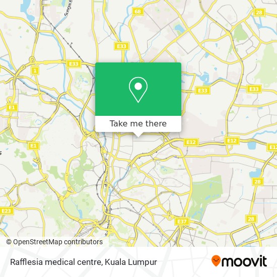 Peta Rafflesia medical centre