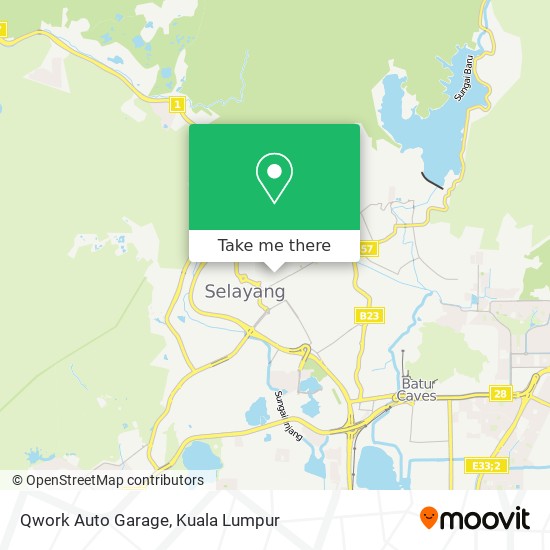 Qwork Auto Garage map