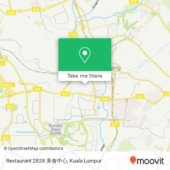 Restaurant 2828 美食中心 map