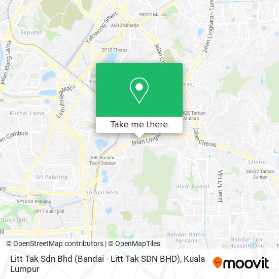 Peta Litt Tak Sdn Bhd (Bandai - Litt Tak SDN BHD)