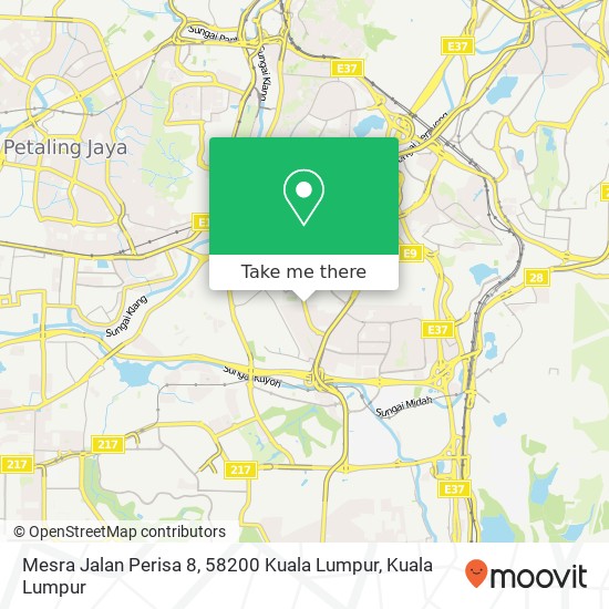 Mesra Jalan Perisa 8, 58200 Kuala Lumpur map