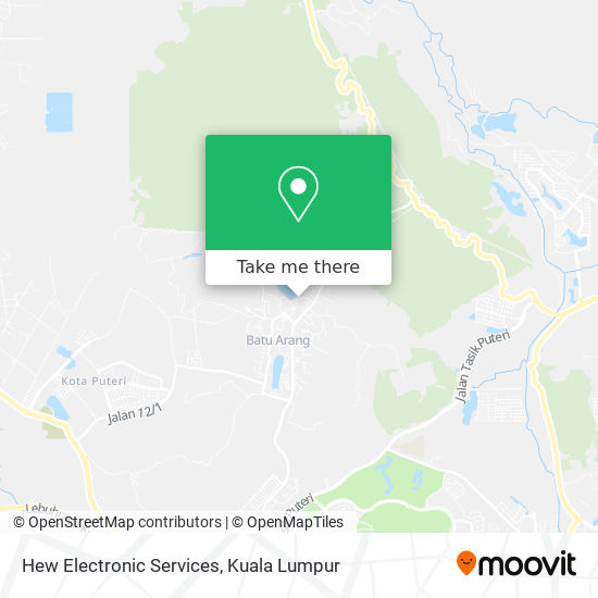 Hew Electronic Services map