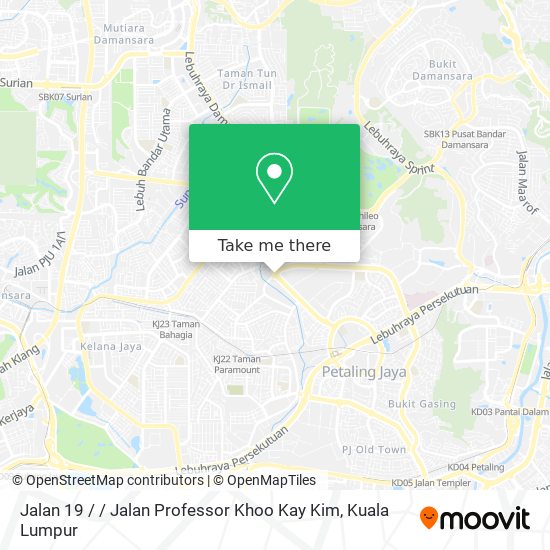 Jalan 19 / / Jalan Professor Khoo Kay Kim map