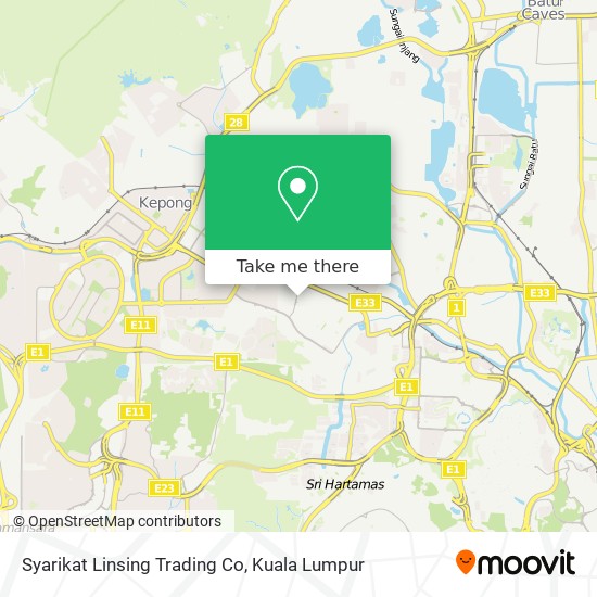 Syarikat Linsing Trading Co map