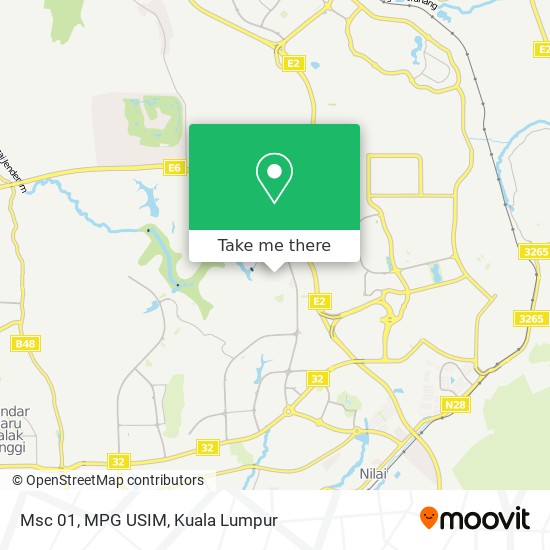 Msc 01, MPG USIM map