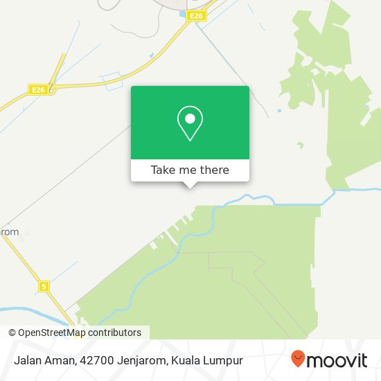 Jalan Aman, 42700 Jenjarom map