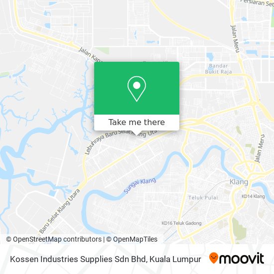 Kossen Industries Supplies Sdn Bhd map