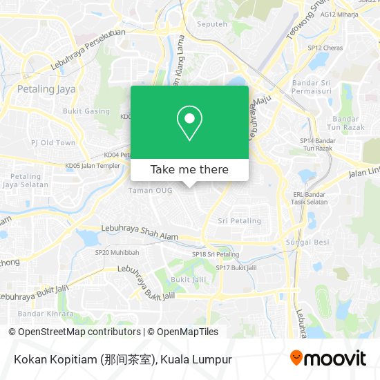Kokan Kopitiam (那间茶室) map