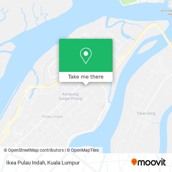 Ikea Pulau Indah map