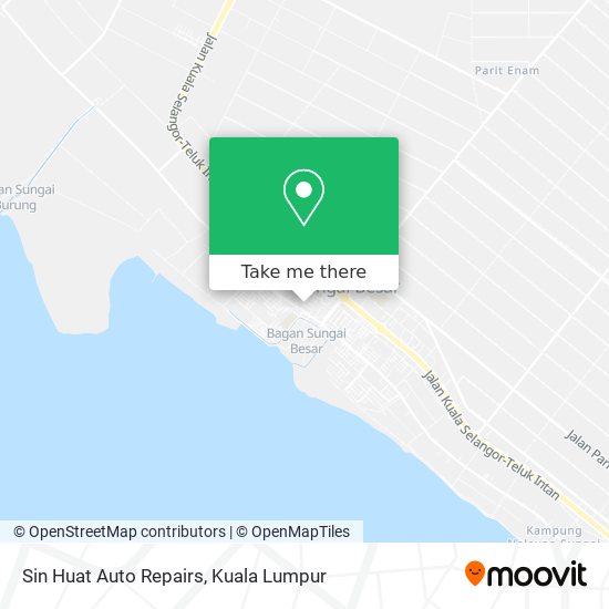 Sin Huat Auto Repairs map