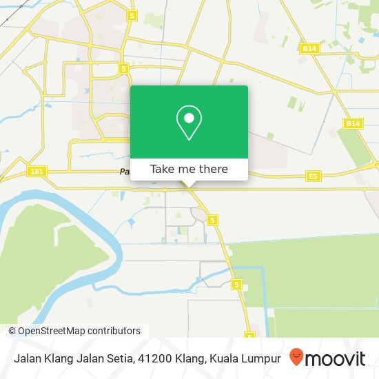 Jalan Klang Jalan Setia, 41200 Klang map