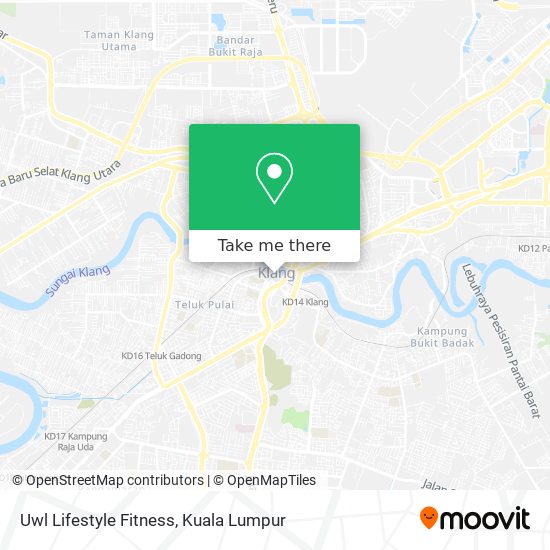 Uwl Lifestyle Fitness map