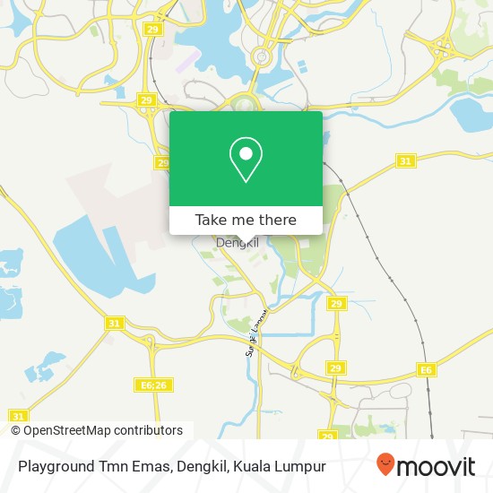 Peta Playground Tmn Emas, Dengkil
