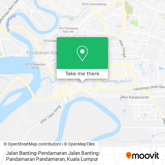 Peta Jalan Banting-Pendamaran Jalan Banting-Pandamaran Pandamaran