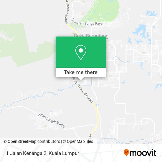 1 Jalan Kenanga 2 map