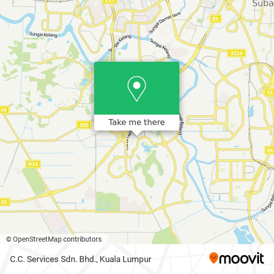 C.C. Services Sdn. Bhd. map