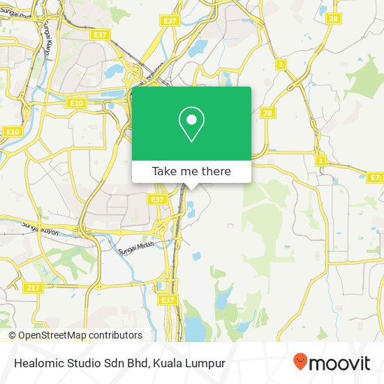 Healomic Studio Sdn Bhd map
