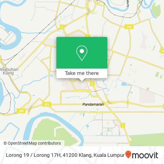 Lorong 19 / Lorong 17H, 41200 Klang map