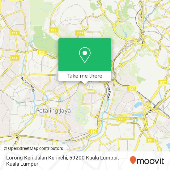 Lorong Keri Jalan Kerinchi, 59200 Kuala Lumpur map