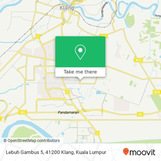 Lebuh Gambus 5, 41200 Klang map