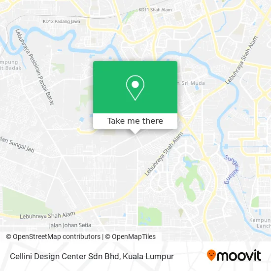 Cellini Design Center Sdn Bhd map