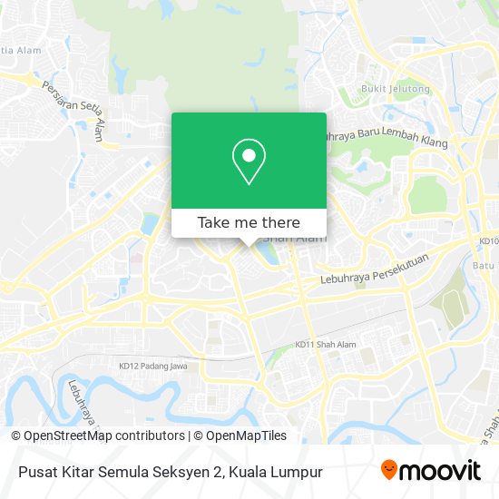 Pusat Kitar Semula Seksyen 2 map