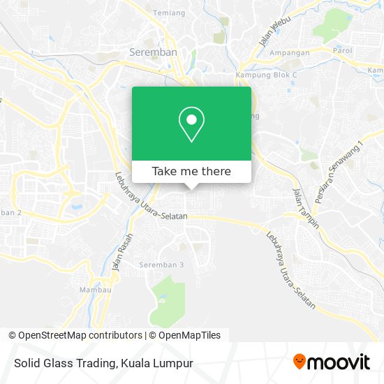 Solid Glass Trading map