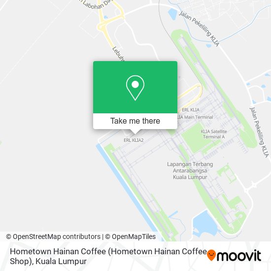 Hometown Hainan Coffee (Hometown Hainan Coffee Shop), 64000 Kuala Lumpur International Airport map