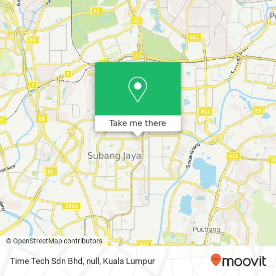 Time Tech Sdn Bhd, null map