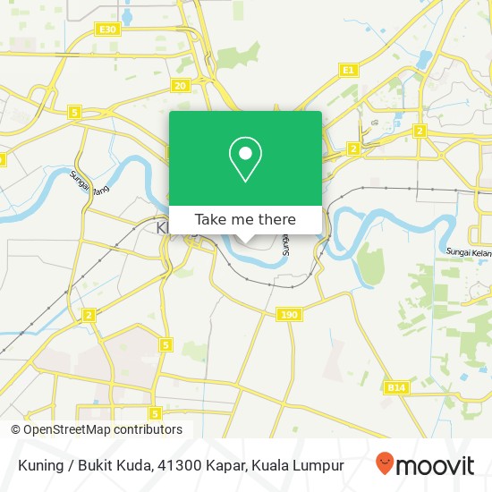Kuning / Bukit Kuda, 41300 Kapar map