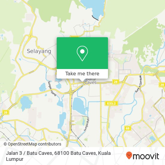 Jalan 3 / Batu Caves, 68100 Batu Caves map