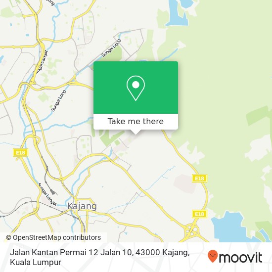 Jalan Kantan Permai 12 Jalan 10, 43000 Kajang map