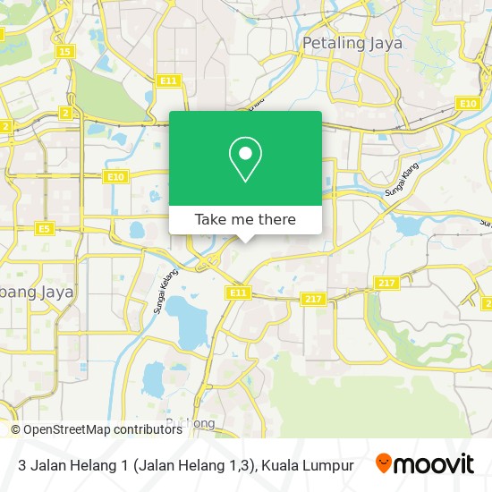 3 Jalan Helang 1 (Jalan Helang 1,3) map