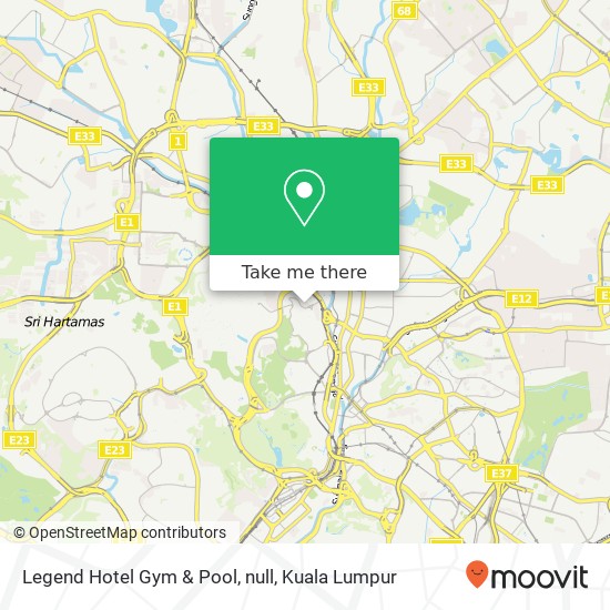 Legend Hotel Gym & Pool, null map