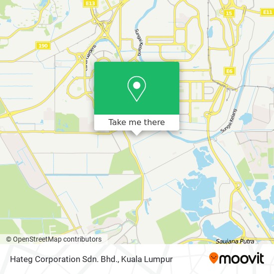 Hateg Corporation Sdn. Bhd. map