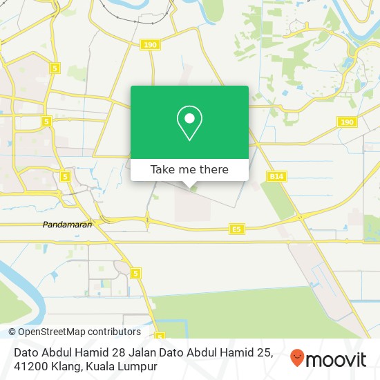 Dato Abdul Hamid 28 Jalan Dato Abdul Hamid 25, 41200 Klang map