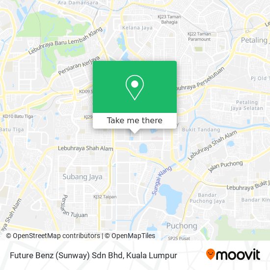Future Benz (Sunway) Sdn Bhd map