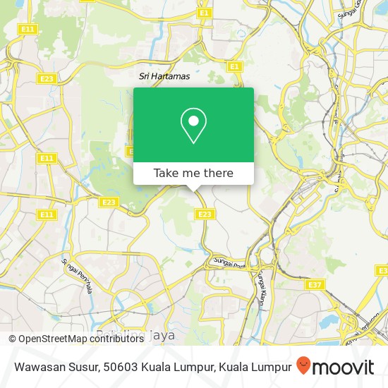 Wawasan Susur, 50603 Kuala Lumpur map
