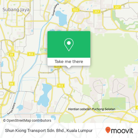 Shun Kiong Transport Sdn. Bhd. map