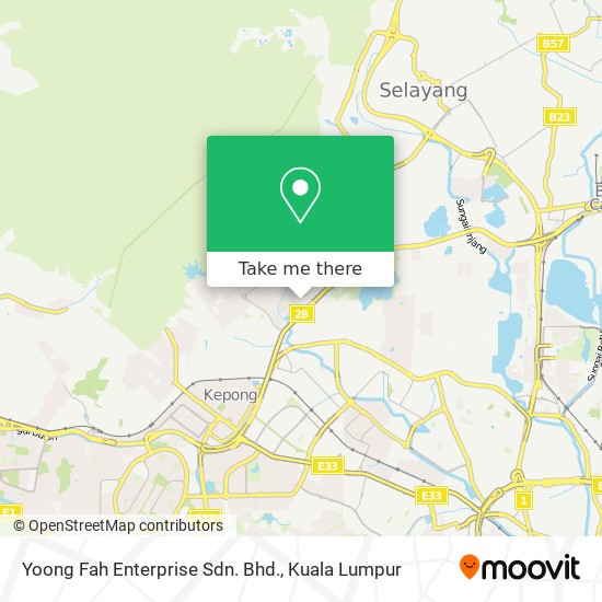 Yoong Fah Enterprise Sdn. Bhd. map